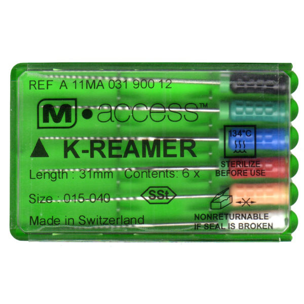 Dentsply M-Access K-Reamer 6 Files | DentaCarts | Dental Cart