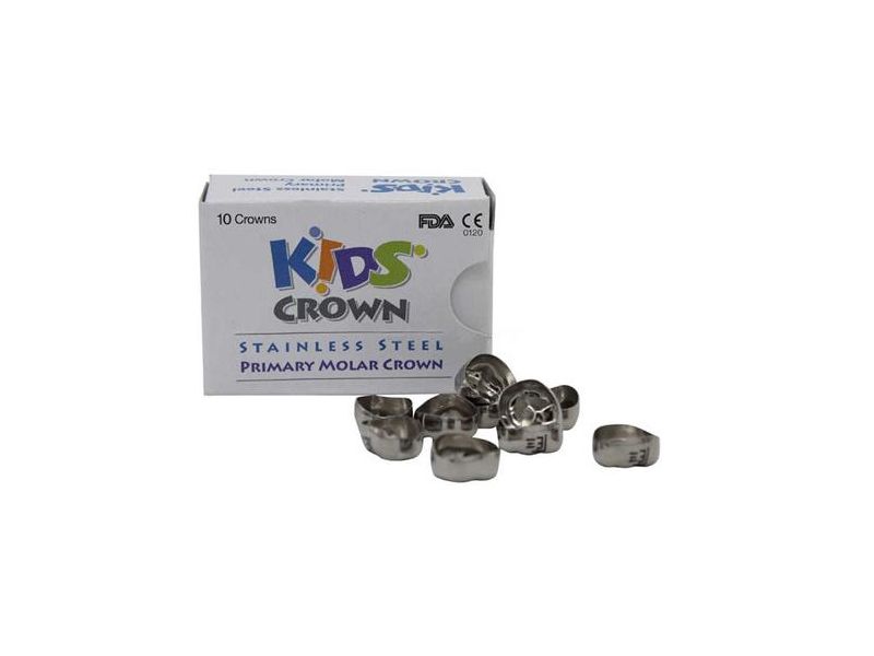 KIDS STAINLESS STEEL CROWNS REFILL (1PC) | DentaCarts | Dental Cart