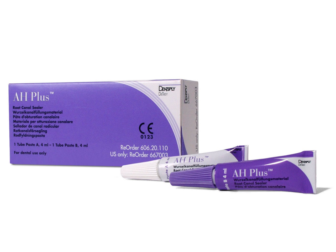 Dentsply AH Plus Paste Sealer 2x 4ml Tubes | DentaCarts | Dental Cart