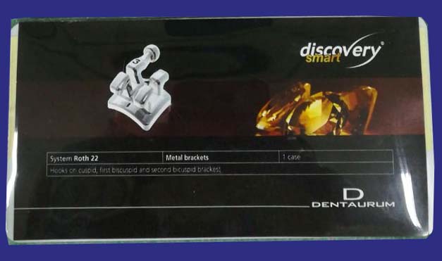 Dentaurum Bracket Discovery- Smart - MBT 22 - 1 Case | DentaCarts | Dental Cart