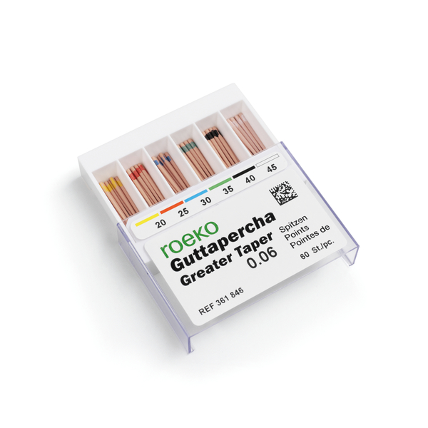 Coltene Roeko Guttapercha Points Greater Taper 4 | DentaCarts | Dental Cart