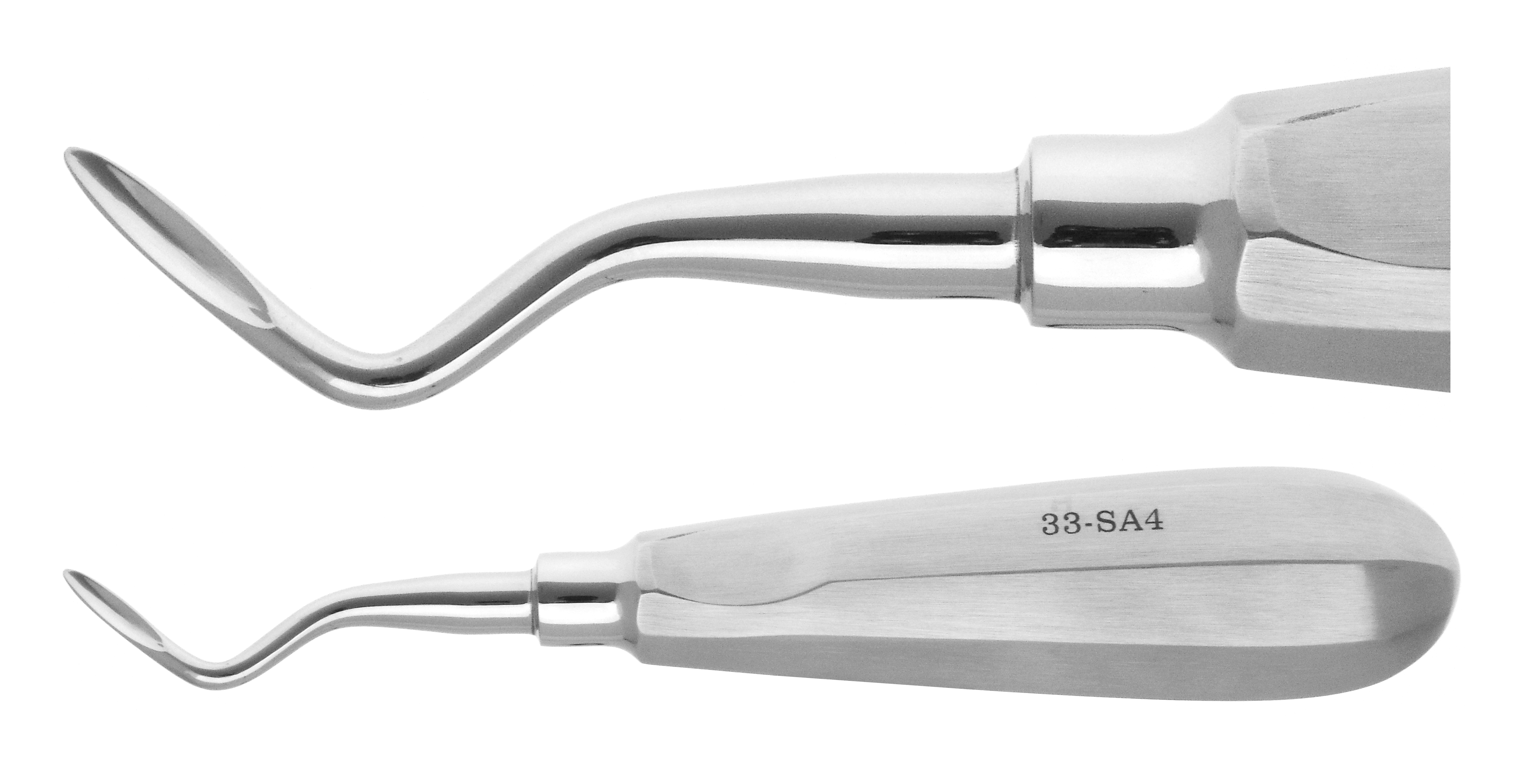 Pakistan Curved Apexo Root Elevator Right and Left 2pcs | DentaCarts | Dental Cart