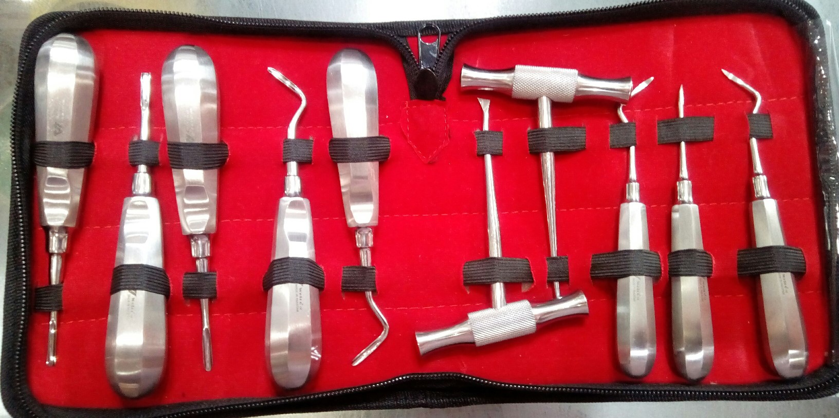 Pakistan Root Elevators Kit (10 pcs) | DentaCarts | Dental Cart