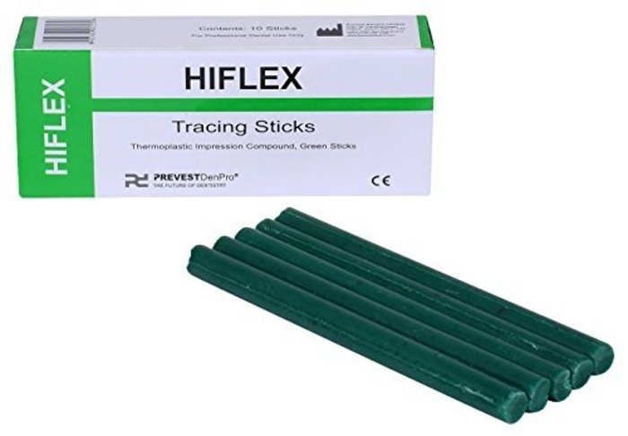 Prevest HIFLEX green stick compound (10pcs) | DentaCarts | Dental Cart