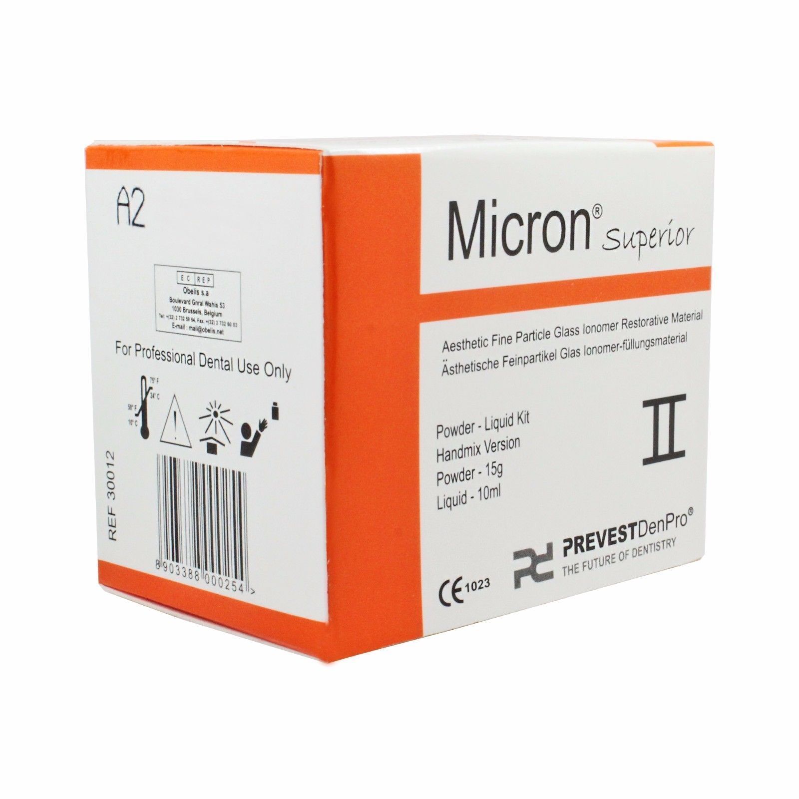 Prevest Micron Superior II Orange 15g Powder and 10ml liquid | DentaCarts | Dental Cart