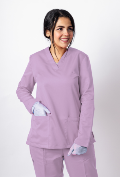 Creation Female Scrubs V-cut (polyester) | DentaCarts | Dental Cart