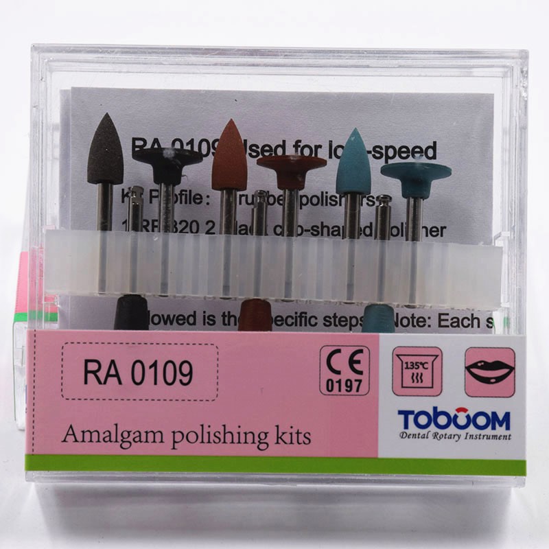 Toboom Amalgam Polishing Kit - 9pcs | DentaCarts | Dental Cart
