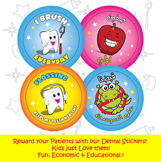 Dental Stickers | DentaCarts | Dental Cart