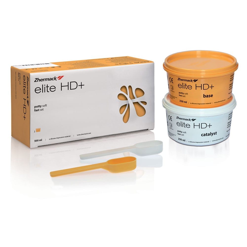Zhermack Elite HD+ Putty Soft Fast Set (500ml) | DentaCarts | Dental Cart