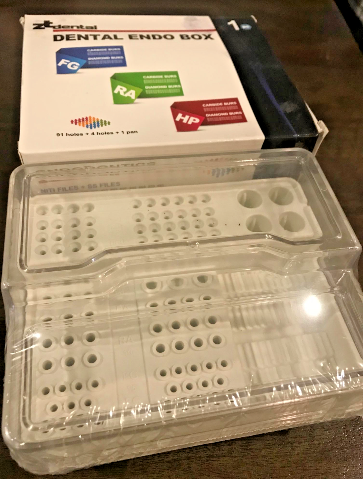 ZT-Dental ENDO BOX – 96 Holes | DentaCarts | Dental Cart