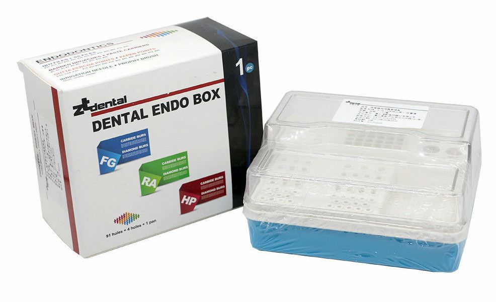 ZT-Dental ENDO BOX – 96 Holes | DentaCarts | Dental Cart