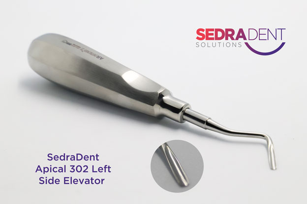 AR Instrumed Apical 302 Left Side Elevator | DentaCarts | Dental Cart