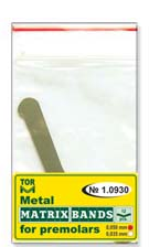 TOR VM METAL MATRIX BANDS | DentaCarts | Dental Cart