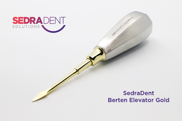 AR Instrumed Berten Elevator Gold | DentaCarts | Dental Cart