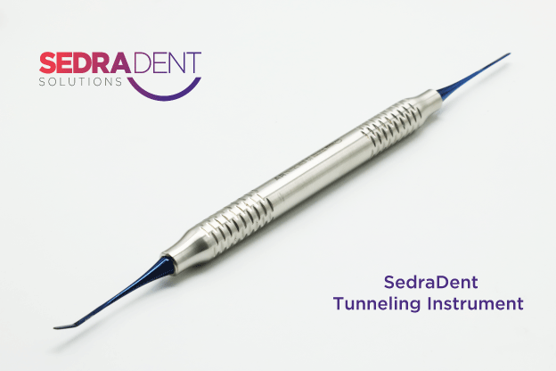 Sedradent tunneling instrument blue titanium | DentaCarts | Dental Cart