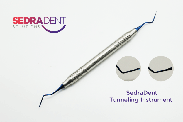 Sedradent tunneling instrument blue titanium | DentaCarts | Dental Cart