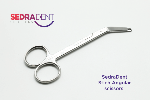 Stich Scissors angular 11.5cm | DentaCarts | Dental Cart