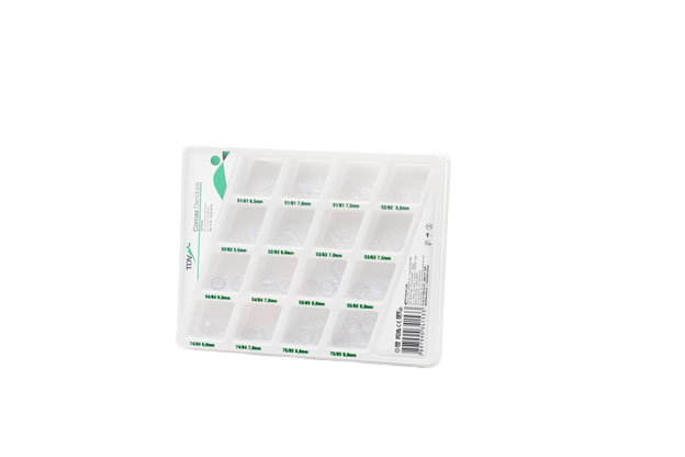 SEDRADENT Anterior and Posterior Deciduous Transparent Crowns (64 units) | DentaCarts | Dental Cart