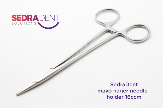Mayo hager needle holder 16cm | DentaCarts | Dental Cart