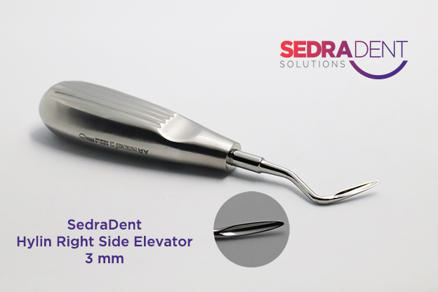 AR Instrumed Hylin Elevator 3 mm | DentaCarts | Dental Cart