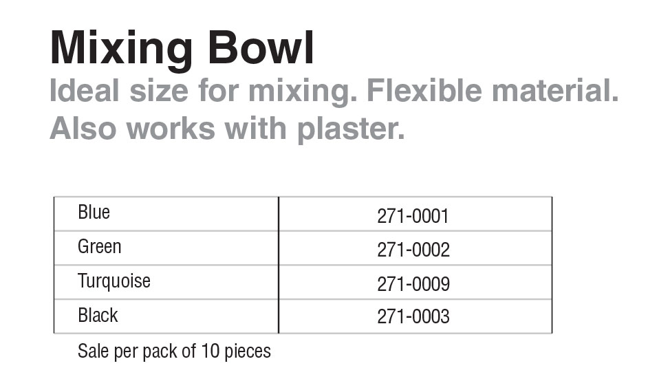 Mixing Bowl Blue | DentaCarts | Dental Cart