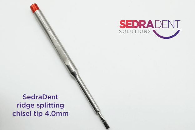 ridge splitting chisel tip 4.0mm | DentaCarts | Dental Cart