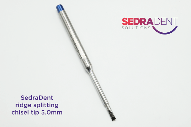 ridge splitting chisel tip 5.0mm | DentaCarts | Dental Cart