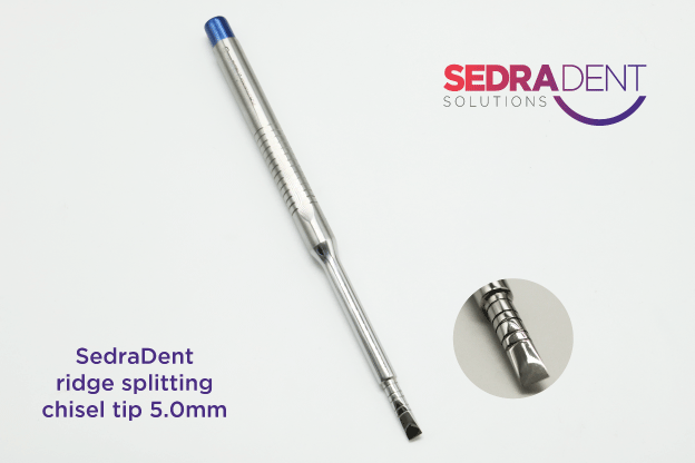 ridge splitting chisel tip 5.0mm | DentaCarts | Dental Cart