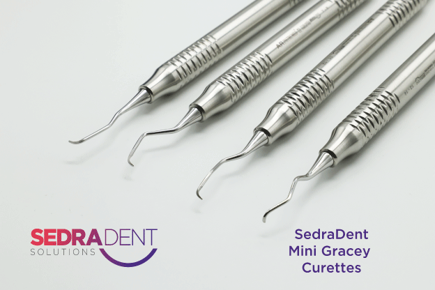 mini gracey curettes set of 4 | DentaCarts | Dental Cart