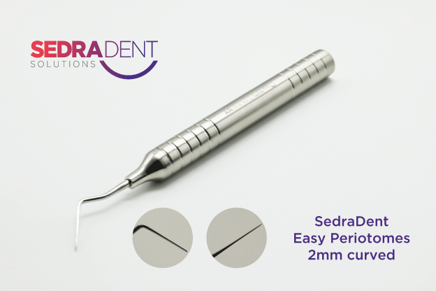 Easy Periotomes 2mm curved | DentaCarts | Dental Cart