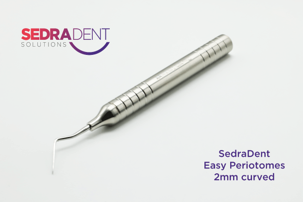 Easy Periotomes 2mm curved | DentaCarts | Dental Cart