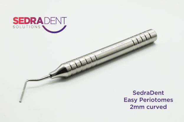 Easy Periotomes 2mm curved | DentaCarts | Dental Cart
