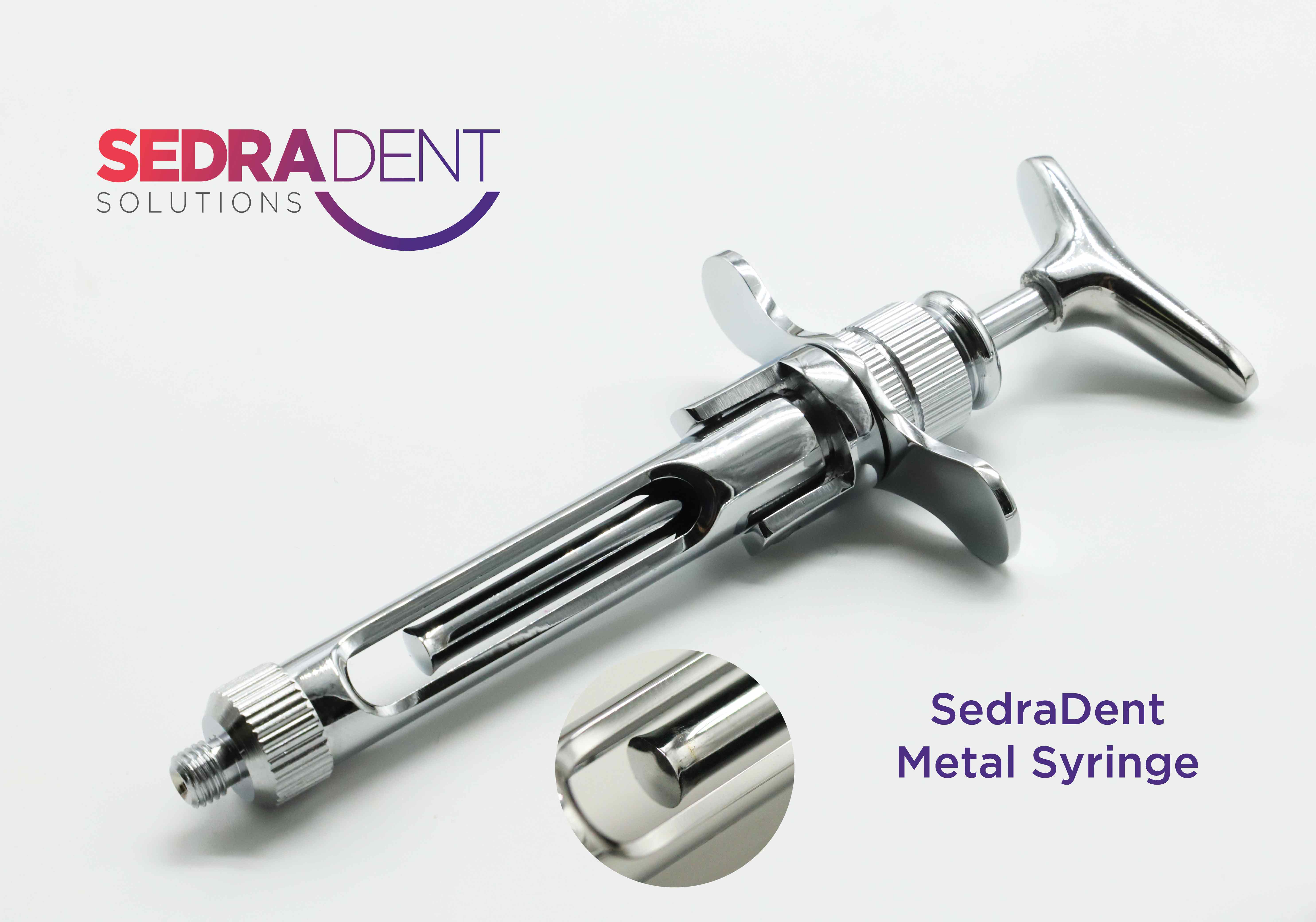 SedraDent Non-Aspirating Syringe | DentaCarts | Dental Cart