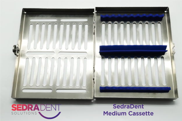 Sedradent Sterilization Tray Cassette for 10 Pcs | DentaCarts | Dental Cart
