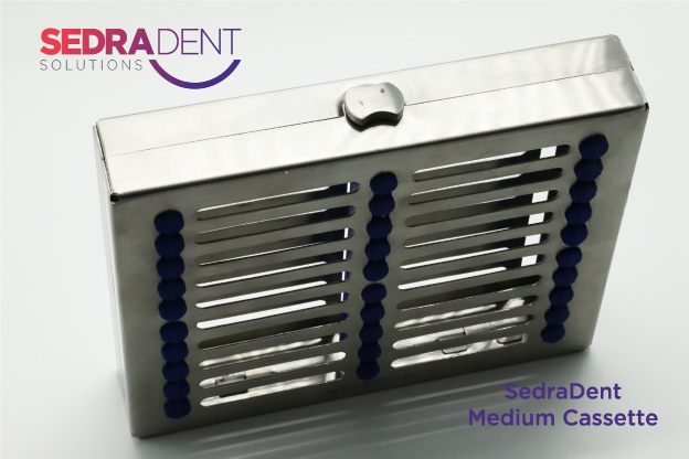 Sedradent Sterilization Tray Cassette for 10 Pcs | DentaCarts | Dental Cart