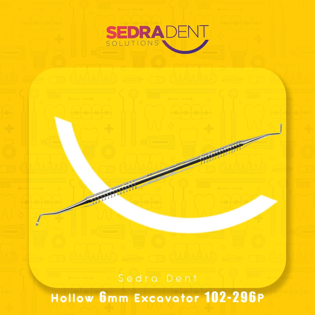 AR Instrumed Spoon Excavator 1.5 Hollow Handle 6 mm | DentaCarts | Dental Cart