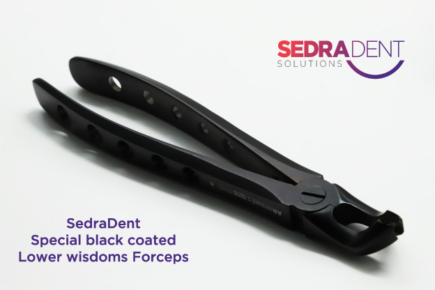 Ar Instrumed special Extracting Forceps black coated | DentaCarts | Dental Cart