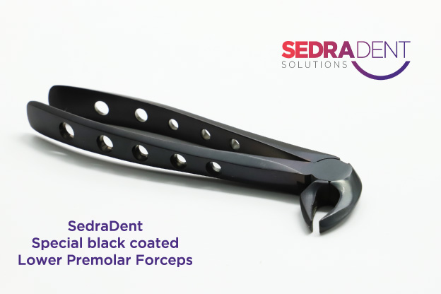 Ar Instrumed special Extracting Forceps black coated | DentaCarts | Dental Cart