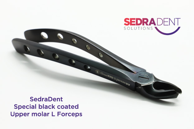 Ar Instrumed special Extracting Forceps black coated | DentaCarts | Dental Cart
