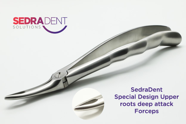 Upper Roots Deep Attack Forceps | DentaCarts | Dental Cart