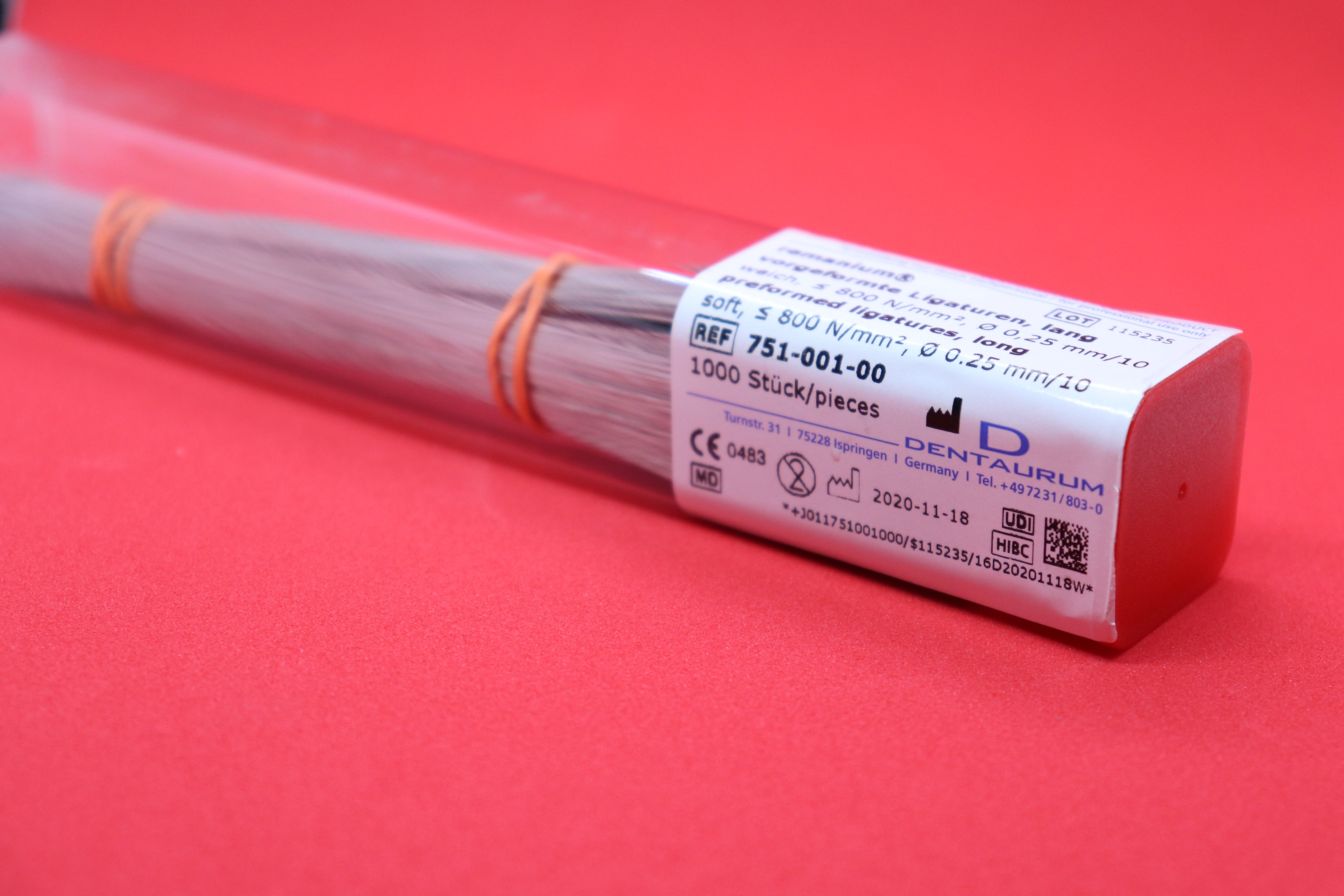 Dentaurum  ligatures wires 1000 pieces | DentaCarts | Dental Cart