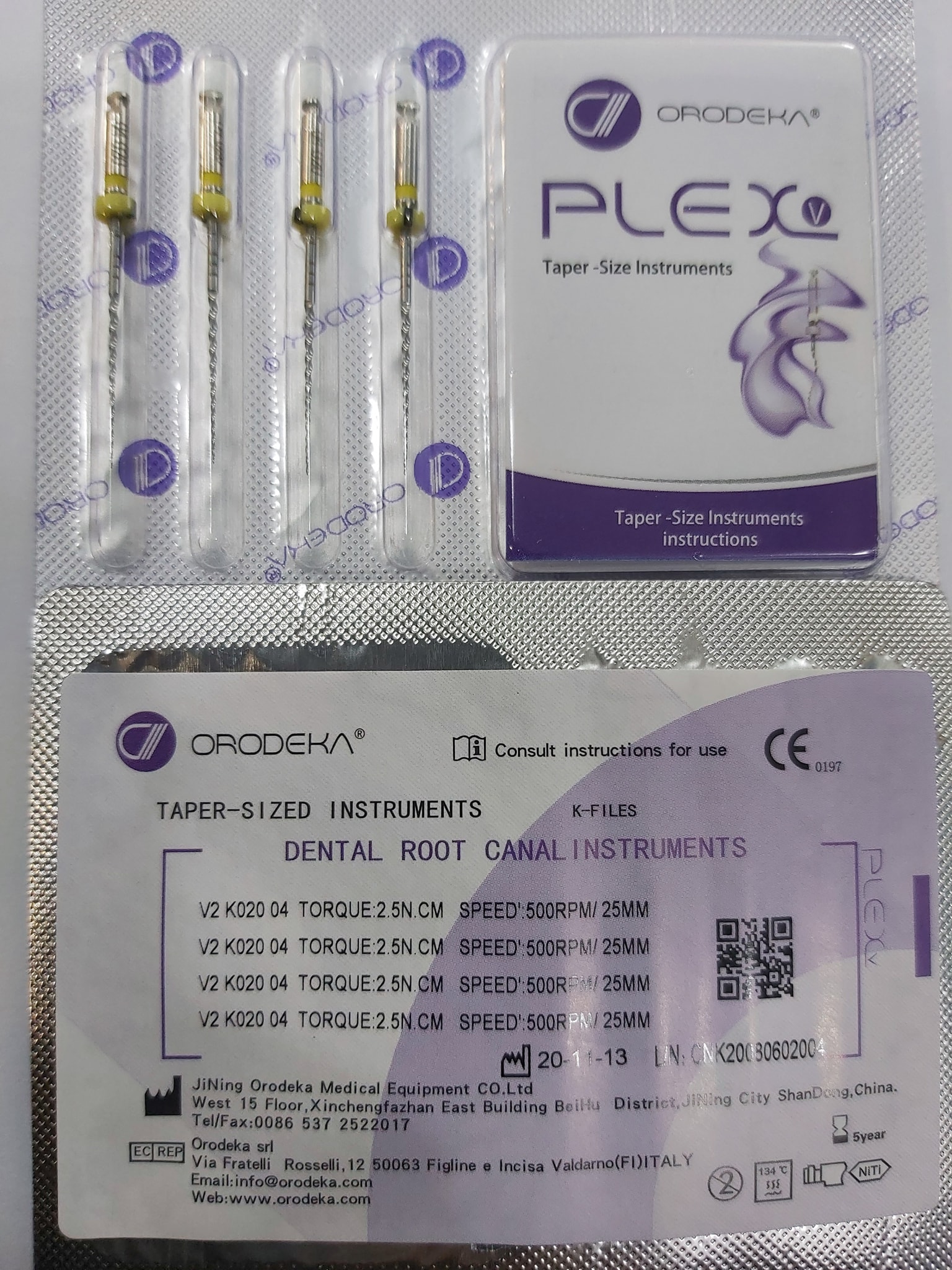 Plex V Rotary Files | DentaCarts | Dental Cart