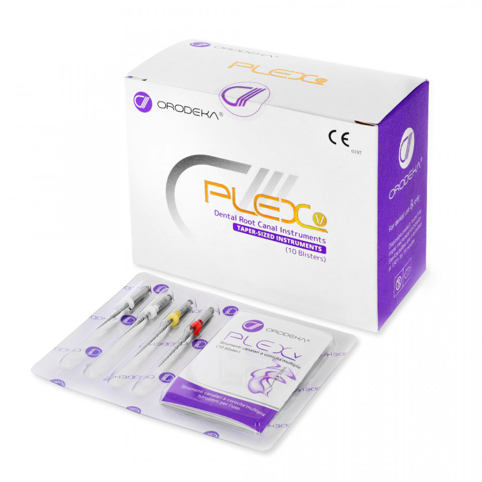Orodeka Plex V Rotary - 4 Files | DentaCarts | Dental Cart
