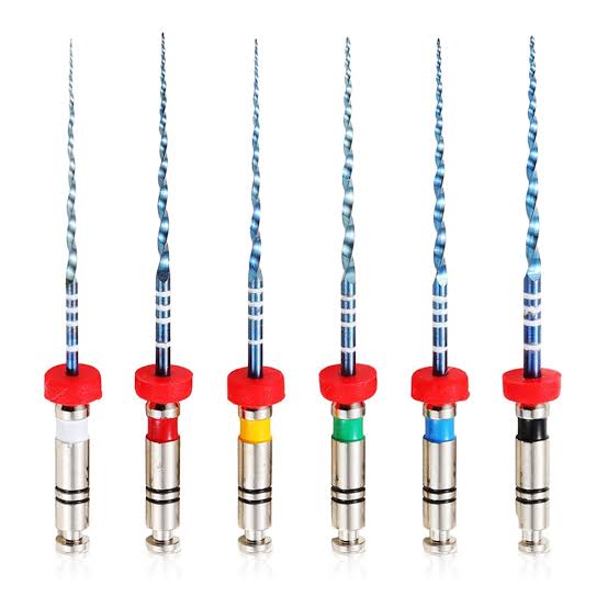 vakker V BLUE Rotary Files Taper .04  (6 files) | DentaCarts | Dental Cart
