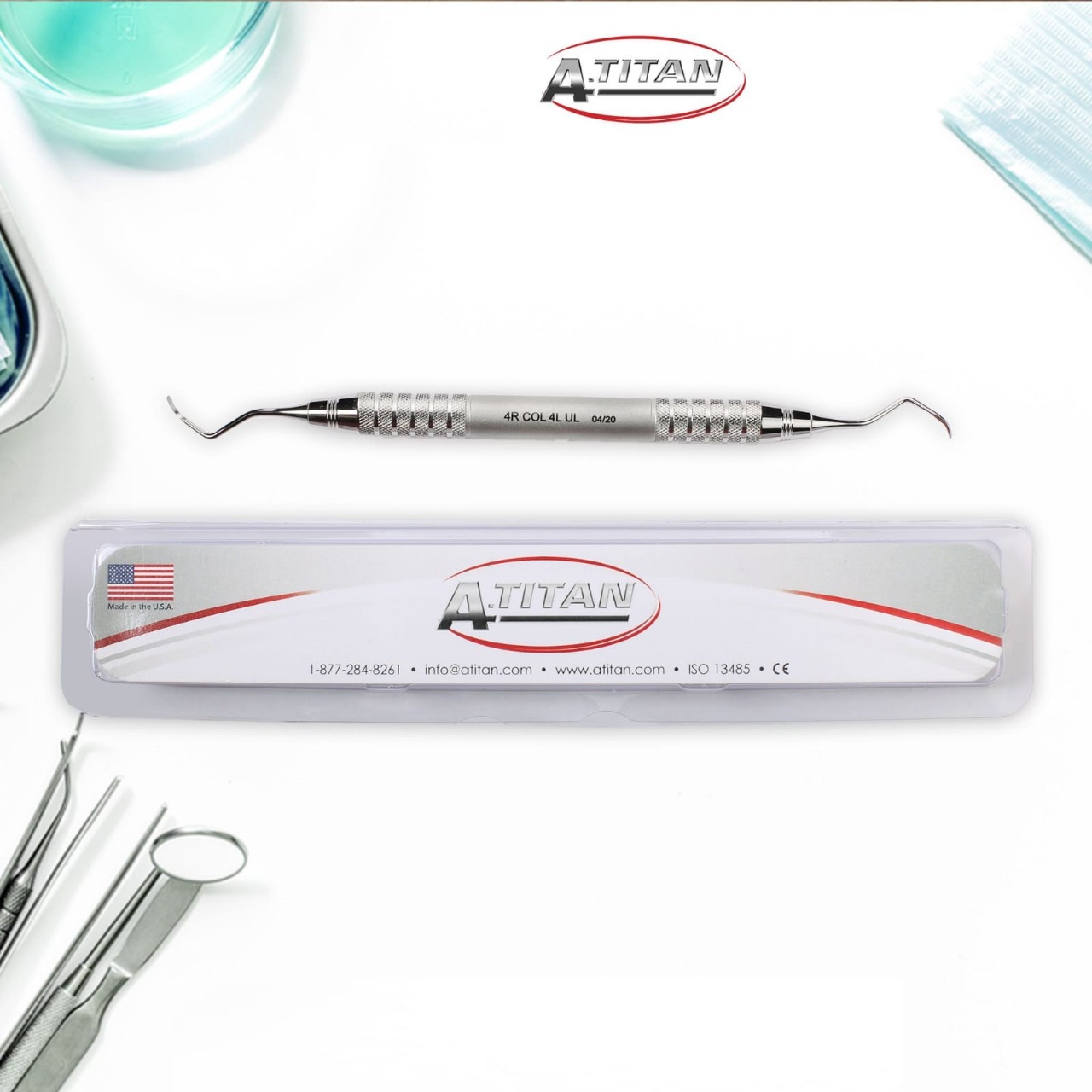 A.Titan Columbia Curettes | DentaCarts | Dental Cart