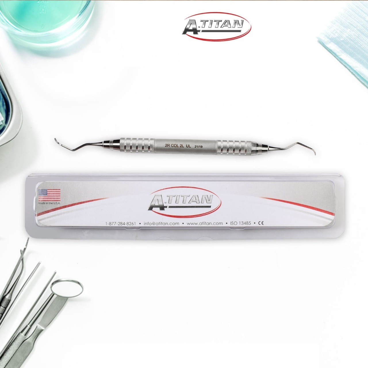 A.Titan Columbia Curettes | DentaCarts | Dental Cart