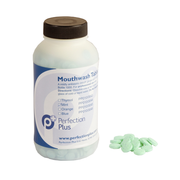Perfection plus Mouthwash Tablets (1000pcs) | DentaCarts | Dental Cart