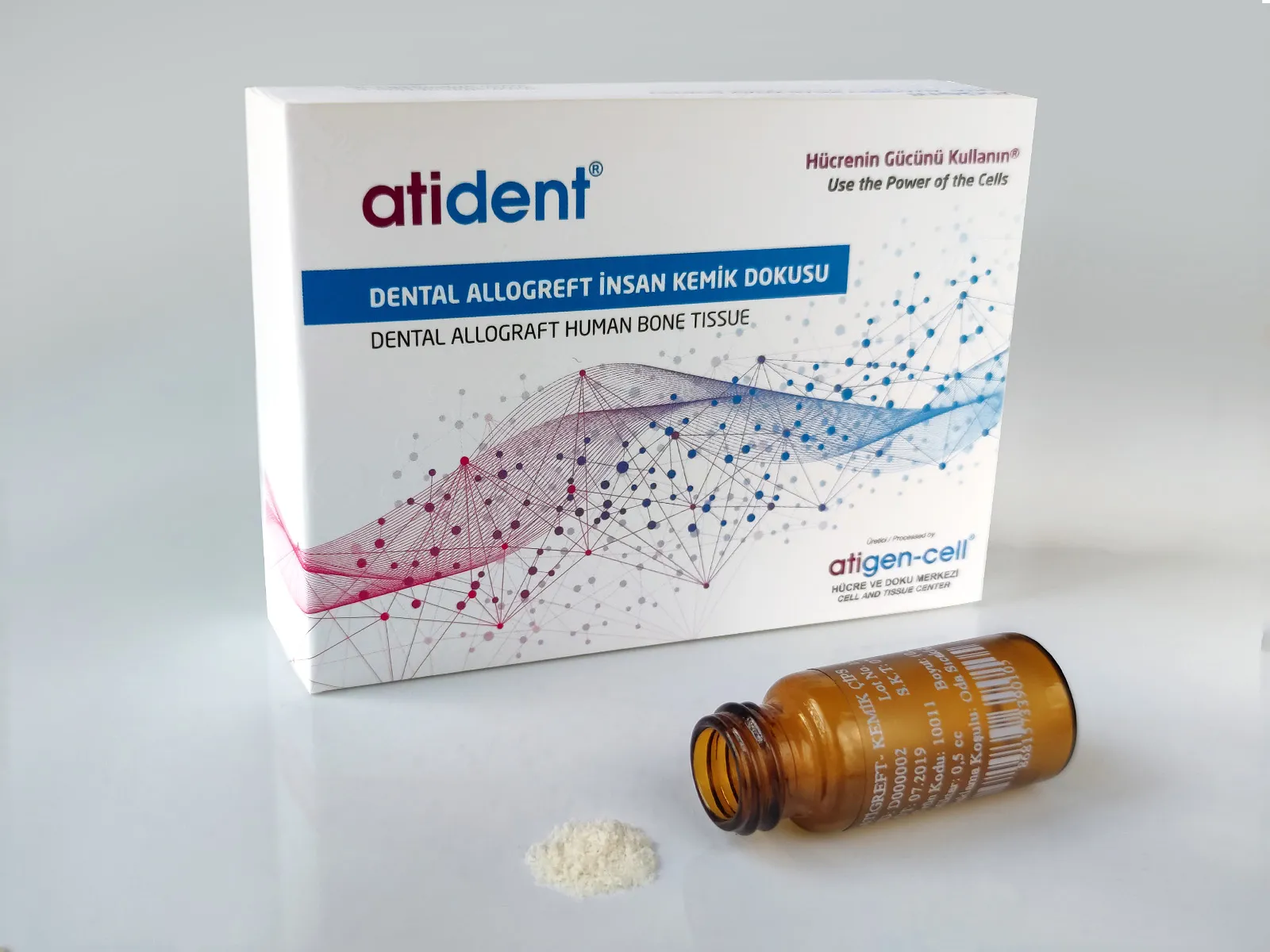 Atident Bone Chips Graft (0.5-1mm) | DentaCarts | Dental Cart