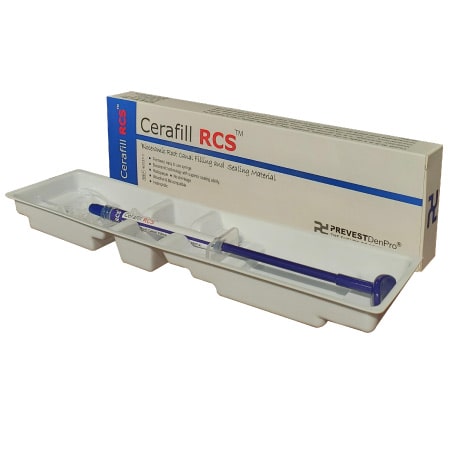 Prevest Cerafill RCS - 1.2g Bioceramic Sealer syringe | DentaCarts | Dental Cart