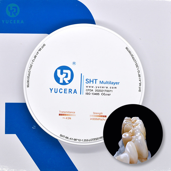 Yucera Zircon Blocks-Multi layer | DentaCarts | Dental Cart